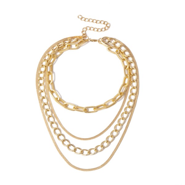 Ланцюжок багатошаровий "Four Moods", 2 кольори Ланцюжок багатошаровий "Four Moods", 2 кольори