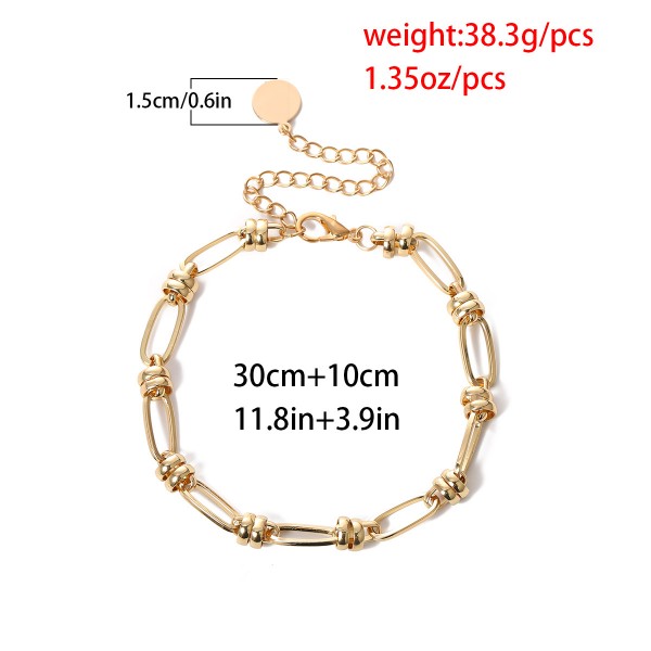 Ланцюжок із великими ланками "Combo", золото Ланцюжок із великими ланками "Combo", золото