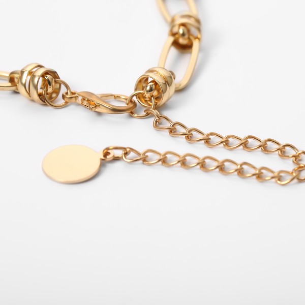 Ланцюжок із великими ланками "Combo", золото Ланцюжок із великими ланками "Combo", золото