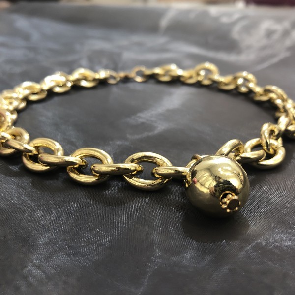 Ланцюжок із великими ланками "Golden Ball", 2 кольори Ланцюжок із великими ланками "Golden Ball", 2 кольори