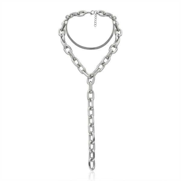 Ланцюжок багатошаровий з великими ланками "Large Chain", 2 кольори Ланцюжок багатошаровий з великими ланками "Large Chain", 2 кольори