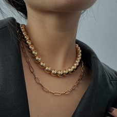 Ланцюжок багатошаровий "Super Duet", золото