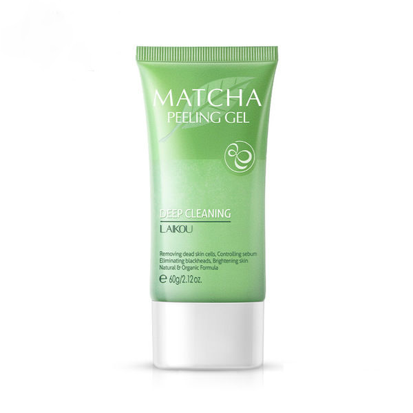 Пілінг-скатка LAIKOU MATCHA Peeling Gel на основі екстракту зеленого чаю Матча, з алое і гіалуроновою кислотою, 60 мл