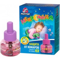 Жидкость для фумигатора РАПТОР Некусайка 30 ночей, 20мл