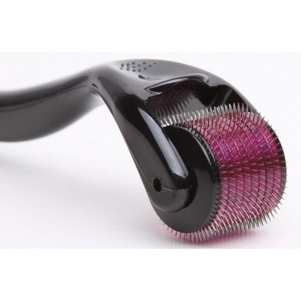 Мезороллер SRS 0,75 мм, дермароллер 540 игл, в пластиковом футляре, титан