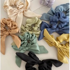 Резинка бант для волосся "Gentle Bow", різні кольори