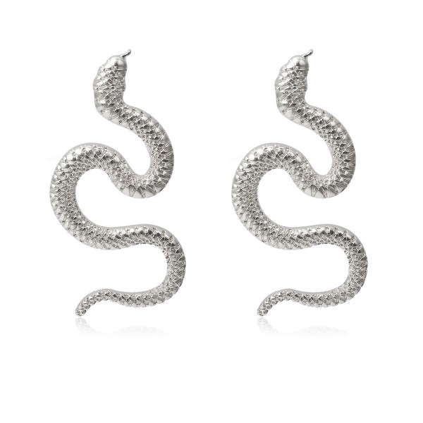 Сережки "Stylish Anaconda", 2 кольори