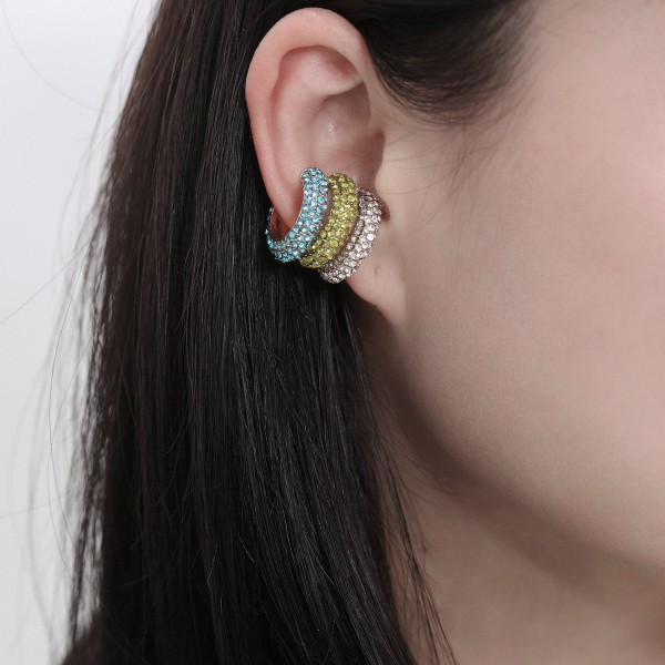 Серьга-каффа "Symbiosis", різні кольори Серьга-каффа "Symbiosis", різні кольори