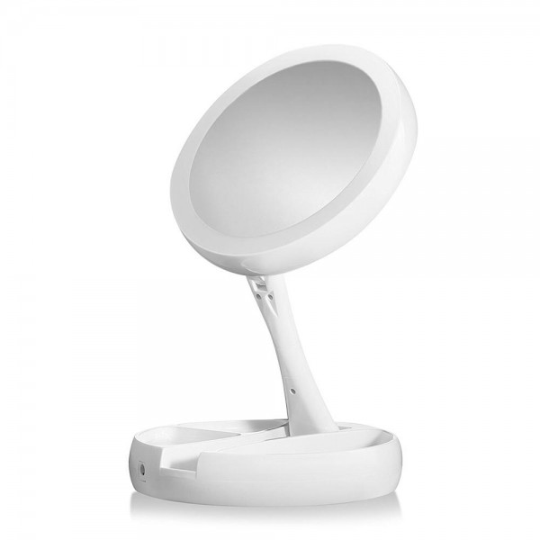 Зеркало косметическое складное с Led подсветкой My Fold Away Mirror для макияжа