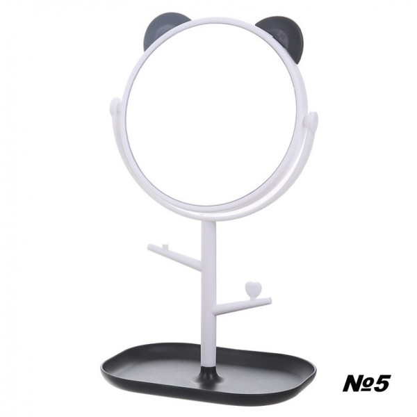 Дзеркало косметичне, на підставці з вушками