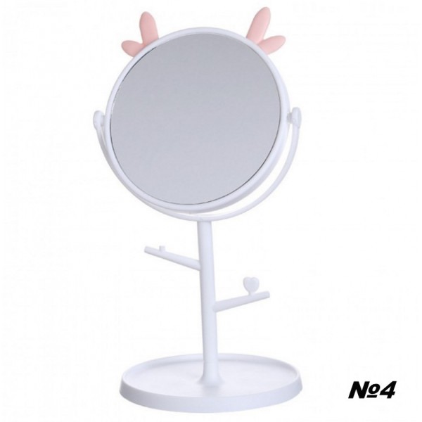 Дзеркало косметичне, на підставці з вушками