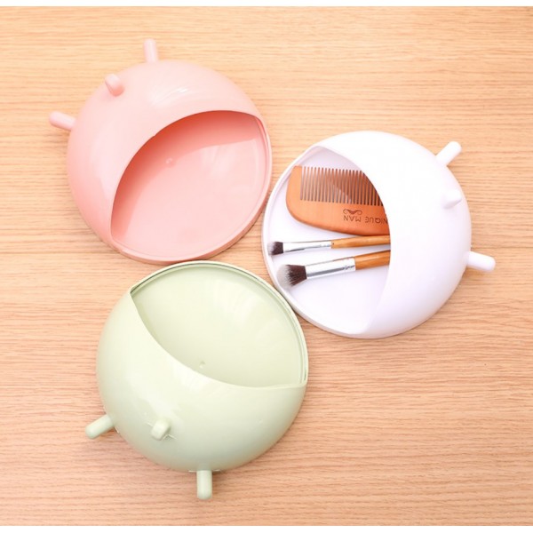 Дзеркало косметичне на підставці, кругле