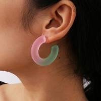 Серьги "Neon Neon", пластик, 2 цвета