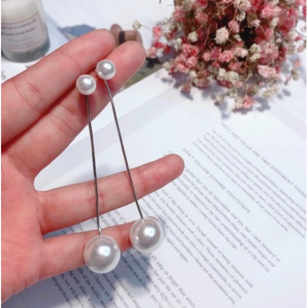 Сережки з перлами "Big Pearls" 1 пара