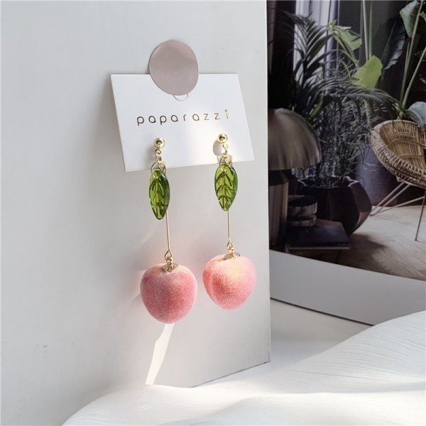 Серьги персики "Mini Peaches"