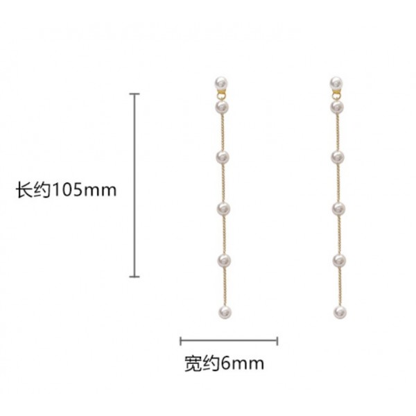 Сережки з перлами "Pearl Tenderness"