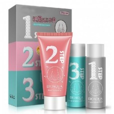 Набір: Триступенева система очищення пір від чорних крапок Bioaqua