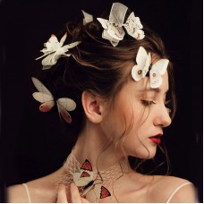 Набір заколок - метеликів для волосся, 12 шт