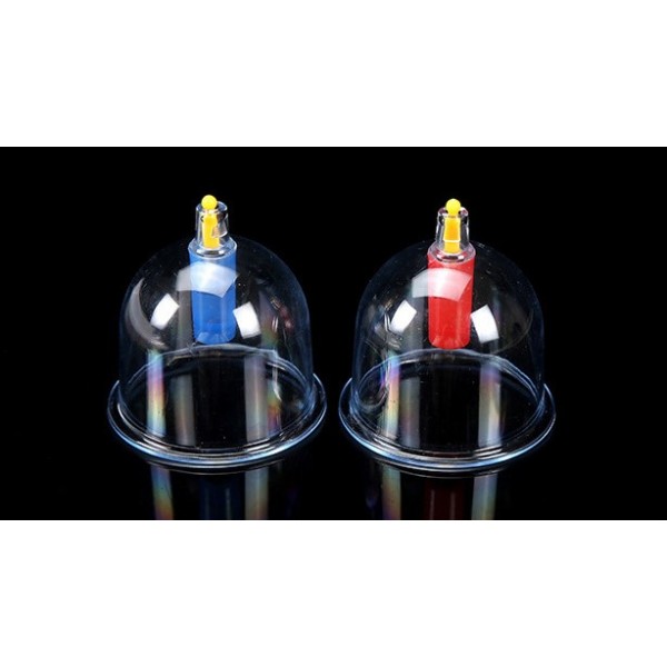 Банки вакуумні масажні антицелюлітні з насосом, набір 24 шт