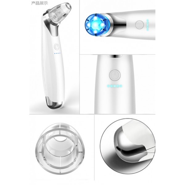 Вакуумний очищувач пор з функцією LED і омолодження шкіри