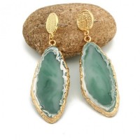 Сережки "Moonstone", 3 кольори