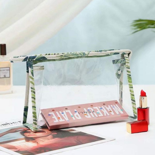 Косметичка - пенал "Tropic", подвійна, органайзер для косметики Косметичка - пенал "Tropic", подвійна, органайзер для косметики