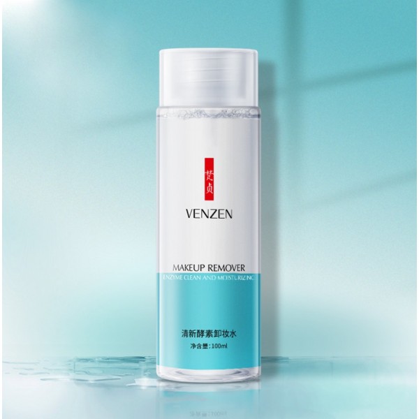 Засіб для зняття макіяжу з ензимами двухфазний Venzen Enzyme Clean And Moisturizing Makeup Remover, 100 мл