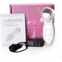 Масажер для обличчя CkeyiN LW013 ультразвуковий ліфтинг з LED світлотерапією, 1 ш