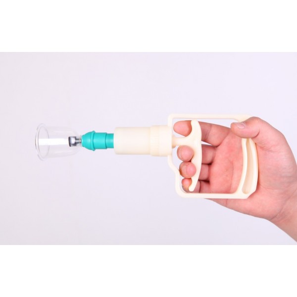 Банки вакуумні масажні антицелюлітні з насосом, набір 18 шт