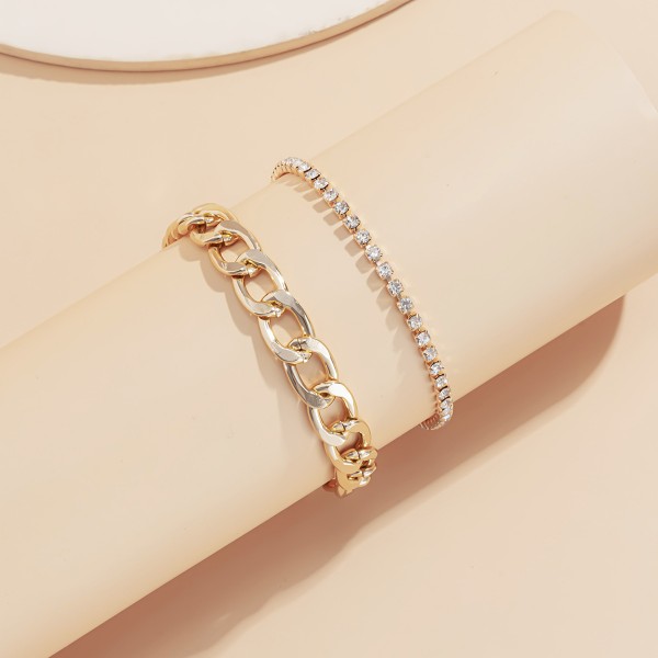 Браслет на ногу, анклет "Golden Minimalism", 2 кольори Браслет на ногу, анклет "Golden Minimalism", 2 кольори