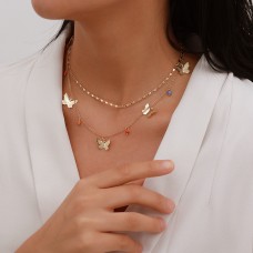 Ланцюжок з метеликами "Golden Wings", золото