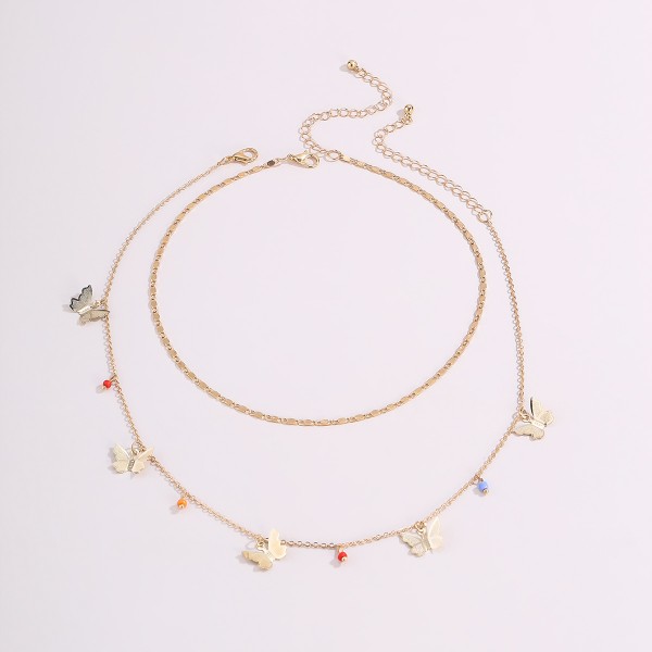 Ланцюжок з метеликами "Golden Wings", золото Ланцюжок з метеликами "Golden Wings", золото