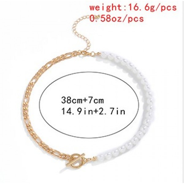 Ланцюжок з перлинами "Tender Stars", 2 кольори