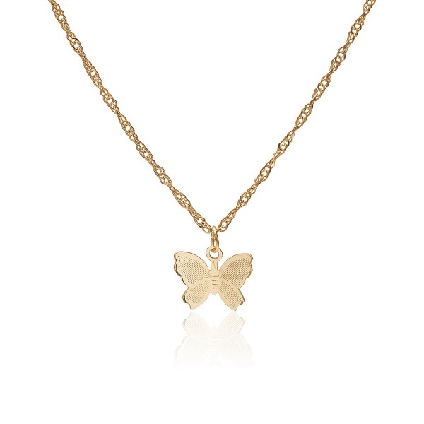 Ланцюжок чокер з метеликом "One Butterflie", 2 кольори