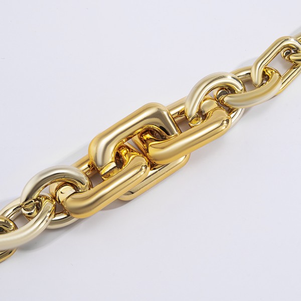 Ланцюжок із великими ланками "Gold Rudeness", золото Ланцюжок із великими ланками "Gold Rudeness", золото