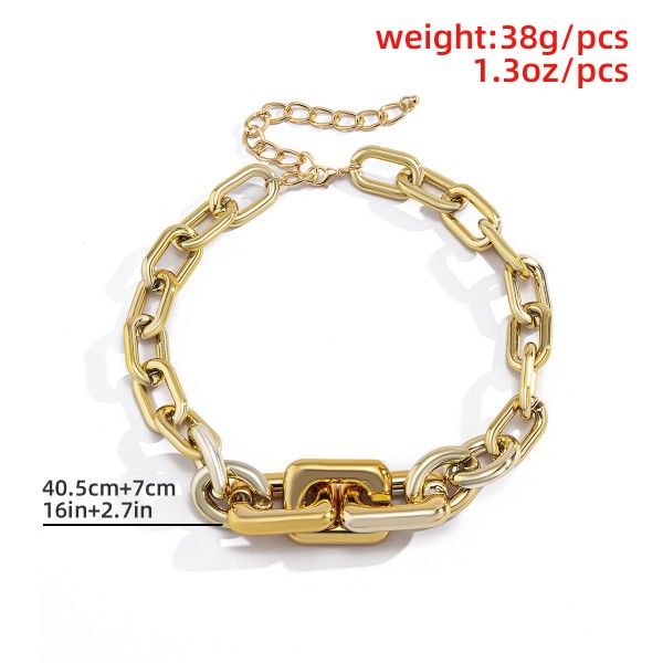 Ланцюжок із великими ланками "Gold Rudeness", золото Ланцюжок із великими ланками "Gold Rudeness", золото