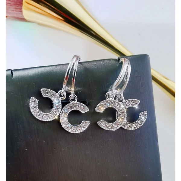 Серьги "ChanelStones", 2 цвета Серьги "ChanelStones", 2 цвета