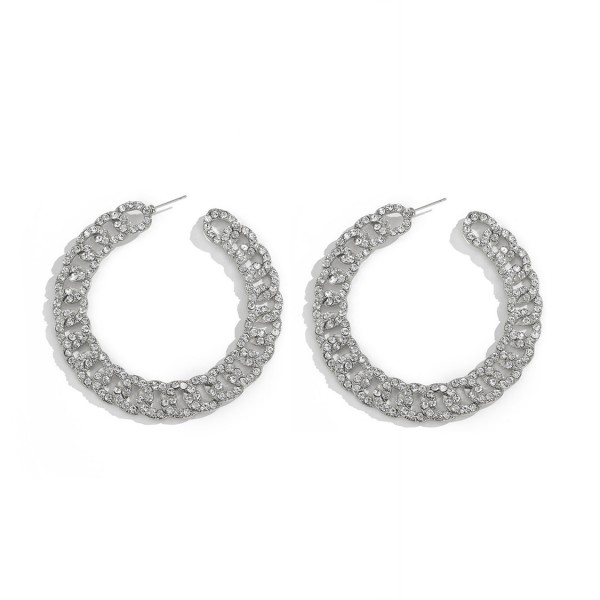 Сережки масивні "Big Accent", різні кольори