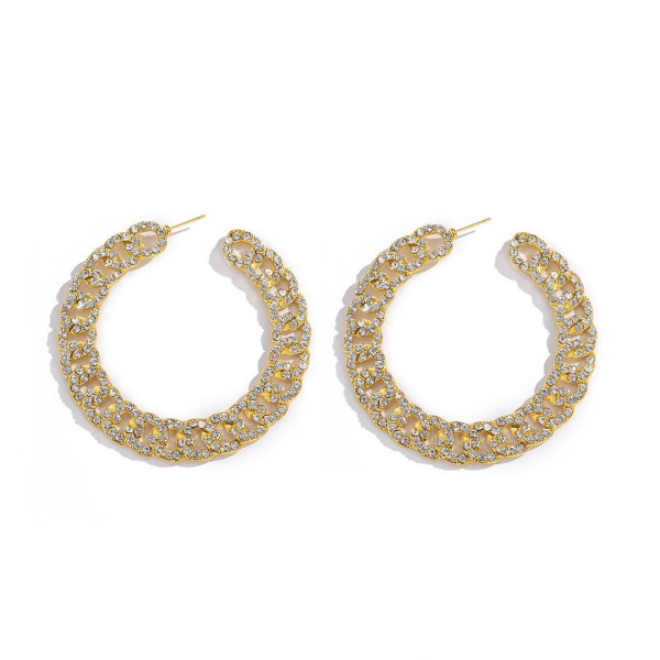 Сережки масивні "Big Accent", різні кольори