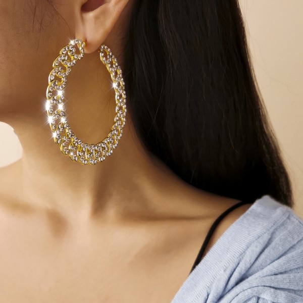 Сережки масивні "Big Accent", різні кольори