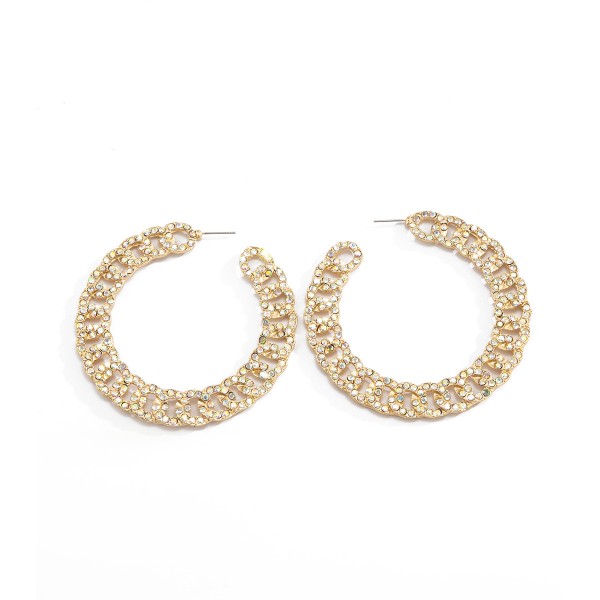 Сережки масивні "Big Accent", різні кольори