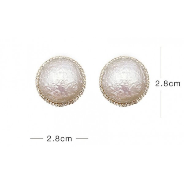 Сережки з перлинами "Round Pearl", гвіздочки Сережки з перлинами "Round Pearl", гвіздочки