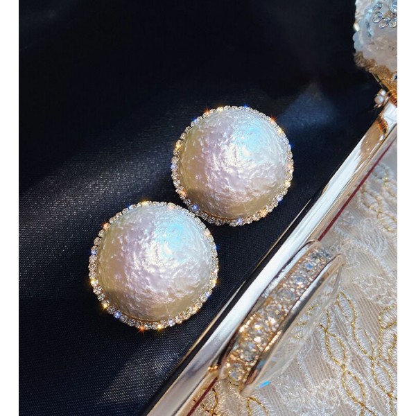 Сережки з перлинами "Round Pearl", гвіздочки Сережки з перлинами "Round Pearl", гвіздочки