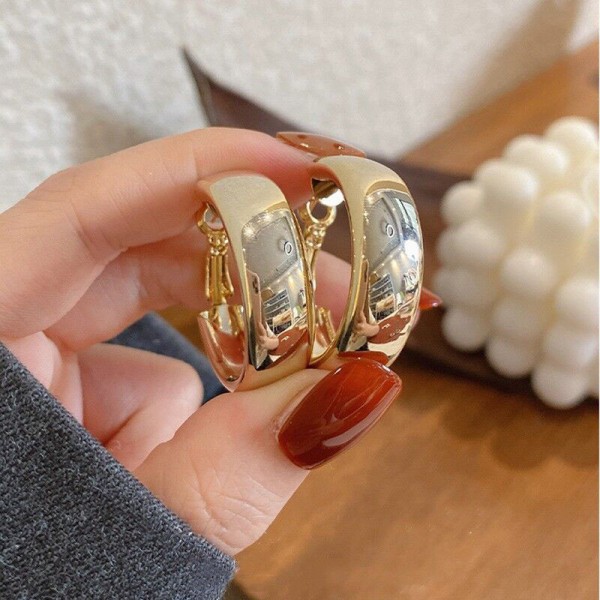 Сережки кільця "Ring Line", різні кольори