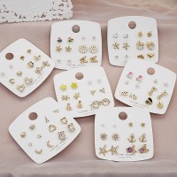Набір сережок цвяхів "Mimi-Set", 6 пар