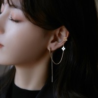 Сережка каффа "Golden Gap", 2 шт золото