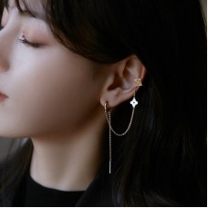 Сережка каффа "Golden Gap", 2 шт золото