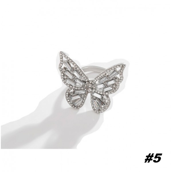 Каблучка "Метелик", "Unique Butterfly", різні кольори