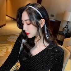 Ободок для волосся "Crazy Shine", обруч для волосся 1 см