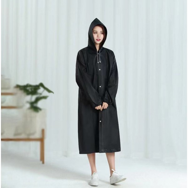 Дощовик універсальний з капюшоном і резинкою на рукаві, RAINCOAT (150 х 70 см), різні кольори